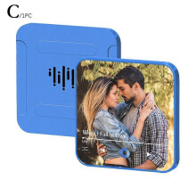 (Blue Style A) Fridge Magnet Music Refrigerator Sticker with Pictures Can Play Songs