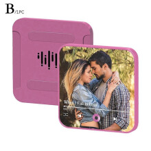 (Pink Style A) Fridge Magnet Music Refrigerator Sticker with Pictures Can Play Songs