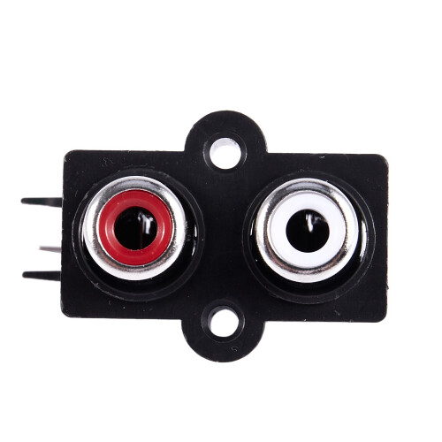 5pcs PCB Mount 2 Position Stereo Audio Video Jack RCA Female Connector 2