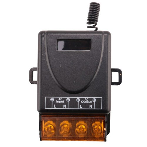 433MHz 220V Water Pump Remote Control  1Ch 30A Receiver Module /OFF Wireless RF Transmitter for Light LED Fan 2