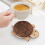 Turtle Coasters for Coffee Table Wood Coffee Table Mat Coaster Drinks Coasters for Coffee Tabletop Protection 4