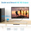 -Auf-VGA+HDTV-Konverter Computermonitor-Adapterkabel DP-Dockingstation Dual-Screen mit Display-Konverter 2