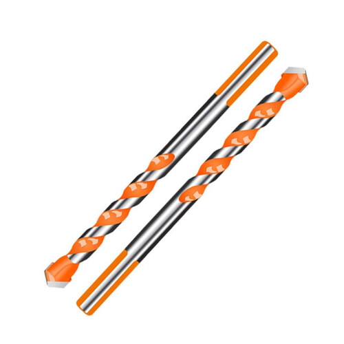 7Pcs  Drill Bits,Concrete Drill Bit, Drilling and Punching Work Kit for Ceramic Tile, Concrete, Brick, Glass 2
