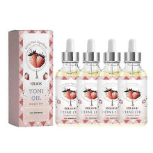 (4) 1-5x Women's Oil,Natural Women's Essential Oil Intimate Deodorant, Eliminates Odors, pH Balanced