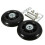 1 Pair Luggage Spinner Wheels Replacement With Tools Low Noise Suitcase Rubber Swivel Caster Wheels 2
