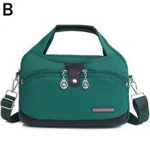 (Green) Nylon Handbag LARGE CAPACITY Waterproof Lightweight Fashionable