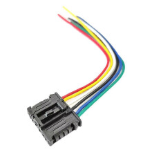 Rear Tail Light Connector Plug 6Pin for PEUGEOT 206 207 208 301 307 308 508 2008