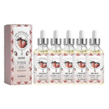(5) 1-5x Women's Oil,Natural Women's Essential Oil Intimate Deodorant, Eliminates Odors, pH Balanced