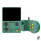 (Two player Green) X6 3.5Inch IPS Screen Handheld Game Player Dual JoystickVideo Game Console 1