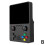 (Black) X6 3.5Inch IPS Screen Handheld Game Player Dual JoystickVideo Game Console 1