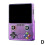 (Purple) X6 3.5Inch IPS Screen Handheld Game Player Dual JoystickVideo Game Console 1