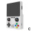 (White) X6 3.5Inch IPS Screen Handheld Game Player Dual JoystickVideo Game Console 1