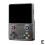 (Translucent Black) X6 3.5Inch IPS Screen Handheld Game Player Dual JoystickVideo Game Console 1