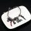 Ιαπωνικά Anime Solo Leveling Bracelets Sung Jin-Woo DIY Χειροποίητα Μενταγιόν Μεταλλικά Βραχιό 2
