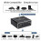 Εξαγωγέας ήχου HDMI HDCP CEC + Οπτικό TOSLINK SPDIF + 3.5mm RCA 2025 MSPHX 3