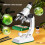 Kids Educational Science Microscope Toy STEM Learning Kit for Student Children Science Experiment Tool Birthday Gift 2