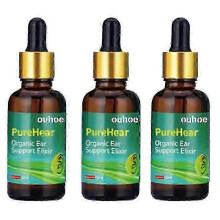 (3pcs) Ear Drops Antibacterial Liquid Ear Canal Cleaning Liquid Cochlear Care Ear Itching Ear Pain Ear Washing Water Ear Oil Cleaning