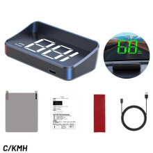 (Green KMH) Car Speedometer Digital HUD Head Up Display Universal GPS Projectors Speedomete