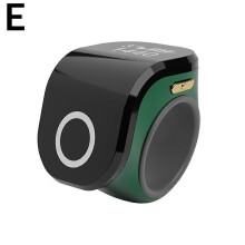 (Green) Digital Finger Electronic Hand Tally Counter Silents Prayer Counter Ring