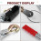Wire Rope Hand Power Puller Tighten Tool Tightener Double Hook Lifting Tool Wire Power Puller Heavy Duty Power Puller 4T 2