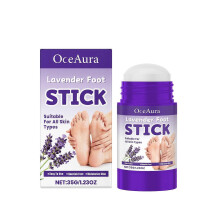 Oceaura Lavender Foot Moisturizing Stick Gentle And Refreshing Moisturizing Convenient Care for Foot Skin Tender Care