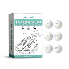 Long-Lasting Shoe & Sock Deodorant Balls with Tea Tree & Eucalyptus Oil Natural Odor Neutralizer for Fresh Feet, Easy to Use, Perfect for Sneakers, B