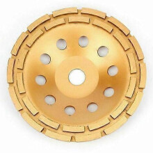 Diamond Grinding Wheel 230 x 22.2 mm - Turbo Diamond Cup Wheel for Concrete, Granite, Stone