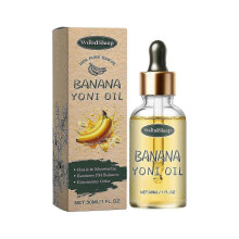 Private care essential oil (banana flavor), Soothes Skin, Hydrates, Removes Odor, Reduces Discomfort, 30ml