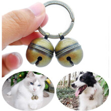 Dog Collar Bell - Cat Bells for Collar Loud, Save Birds and Wildlife Jingle Bell, Copper Charm…