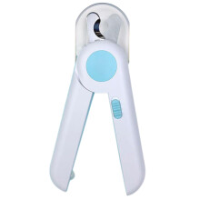 LED Pet Clipper Dog Nail Clippers and Trimmer with Guard to Avoid Over-Cutting Nails()