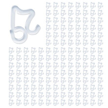 Clip per Luci Natalizie per Esterni, Confezione da 200 Clip per Luci Natalizie, per Luci Esterne con Corde per Appendere Luci A Ghiaccioli Sul Tetto