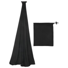 Universal Dj Light Speaker Stand Skirt Tripod Scrim Cover with Stretchable Polyester Material, 1 Pcs