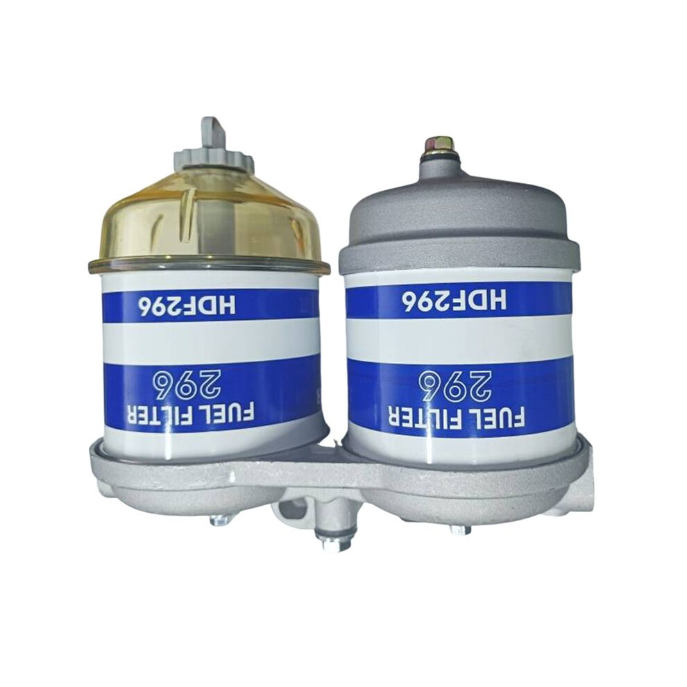 Universal Double Add Duel Fuel Filter 296 Elements 7111-296 Hdf296 Filter Oil Water Separator Dual Cup Assy 4711121422720