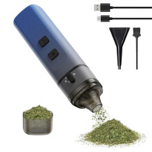 Portable Auto Grind Electric Herb Grinder One-Touch Grinding  to 1.5G Automatic Dry Spice Mill Machine
