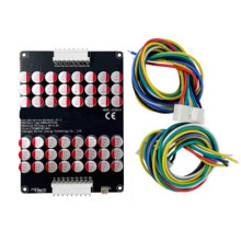 For BMS Lithium Battery Active Balancer 12-16S 5A with Swich 12V 48v Lifepo4 Battery Cell Equilizer Balancing Module