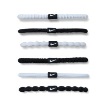 Nike Flex Hair Tie 6 Pack White Black White