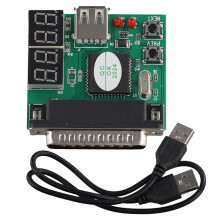 PC Diagnostische Kaart USB Postkaart Moederbord Analyzer Tester voor Notebook Laptop Computer Accessoires
