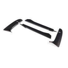 For Corvette C8 2020-2023 Car Front Bumper Fog Light Lamp Trim Air Inlet Vent Grille Cover Accessories