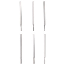 6Pcs Cylinder Shape Jewelry Burr - 3/32Inch Shank Cylindrical -Cut Burs Lapidary Setting Tools