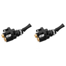2X Interrupteur à Palette à Bascule Électrique pour Valve Pneumatique de Voiture pour K295-362-1