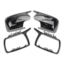 Car Side Rearview Mirror Cover Door Mirror Cover for  X3 E83 2003-2010 Car Accessories