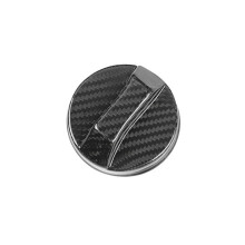 Couvercle de RevêTement D'Habillage de Bouchon de RéServoir de Carburant IntéRieur en Fibre de Carbone VéRitable pour Stinger Sport Cerato