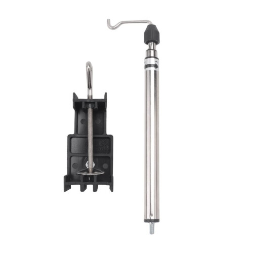 Clamp-Type Flexible Shaft Rotary Grinder Bracket Electric Mill Telescopic Bracket Desktop Support Workbench Hook Rack
