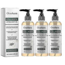 OceAura Collagen Firming Body Oil 1-3Pcs Hydrating Elasticity Boosting Massage Oil