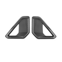 Garniture de Couvercle de Phare Antibrouillard Avant de Voiture pour 2024+, Accessoires de Garniture de Voiture, Motif en Fiber de