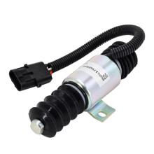 Électrovanne D'Extinction de Solénoïde D'Arrêt 24 V 11033954 pour Chargeuse sur Pneus L120B L120C L150 L150C L180 L90B L90C L180C