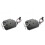 2X Small 12V 1.5A Electronic Lock  Release Assembly Electromagnetic Control Metal Safety Magnetic Lock 1