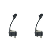 2X Módulo de Bobina de IgniçãO Magneto para 135 140 Motosserra 576705602 Peça de ReposiçãO