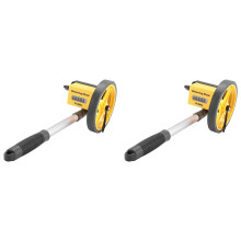 2X Measuring Wheel Distance Wheel Measurer Wheel Tpr Plastic 17.72 x 6.3 x 5.51in for Surveyors(Small Wheel, 12)