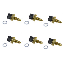 6X Sensor de Temperatura del Agua del Refrigerante del Motor 13621433076 para 06-13 - X5 335I E90 E92 E60